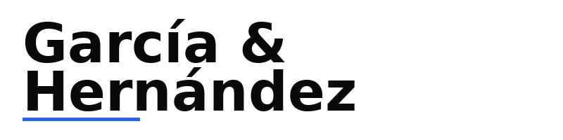 García & Hernández logo